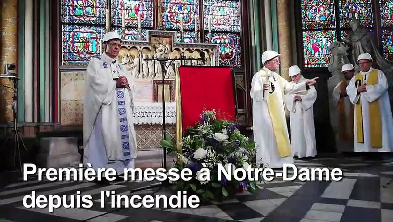 Messe Notre-Dame: "moment d'émotion" pour l'archevêque de Paris