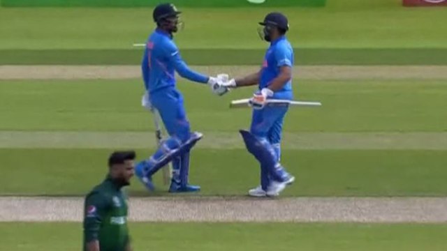 World Cup 2019 IND vs PAK: Rohit Sharma and KL Rahul dominate Pakistan bowlers | वनइंडिया हिंदी