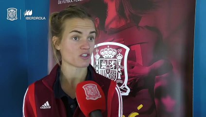 Irene Paredes, en la Previa del España-China del Mundial de Francia 2019