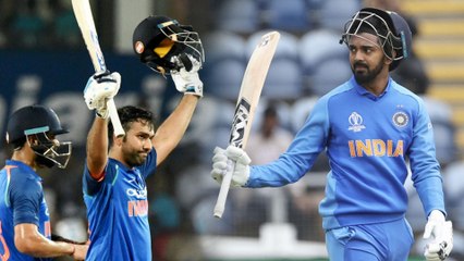 Télécharger la video: ICC Cricket World Cup 2019: K.L.Rahul & Rohit Sharma Hit's 50 Runs In India VS Pak Match!!