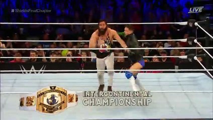 FINN BÁLOR VS ELIAS (INTERCONTINENTAL CHAMPIONSHIP) THE SHIELD’S FINAL CHAPTER