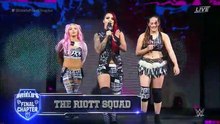 BAYLEY AND EMBER MOON VS THE RIOTT SQUAD THE SHIELD’S FINAL CHAPTER