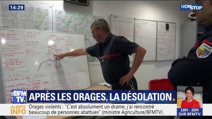 Orages de grêle: plus de 400 demandes de pompiers ont été enregistrées