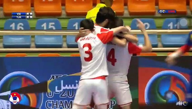 Highlight U20 Việt Nam thắng ngược U20 Tajikistan | U20 Futsal châu Á| VFF Channel