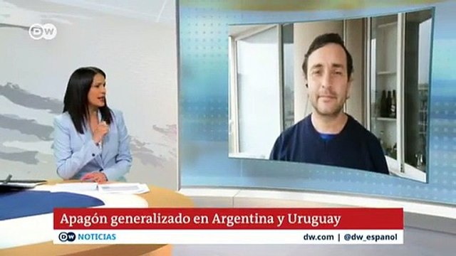 Un apagón masivo ha dejado a oscuras a Argentina y a Uruguay.