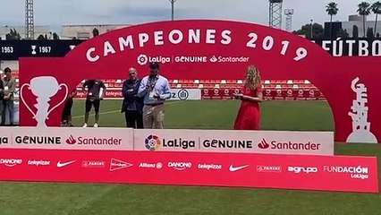 El discurso de Anil Murthy en La fiesta del final de LaLiga Genuine 2019 en Valencia