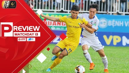 PREVIEW | SLNA - HAGL | ĐẠI CHIẾN 2 LÒ ĐÀO TẠO TRẺ TRỨ DANH | VÒNG 13 V.LEAGUE 2019 | VPF Media