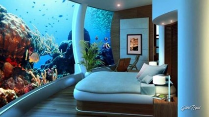 Casas construidas bajo el Mar