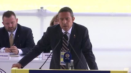 Fenerbahçe Kulübünün mali kongresi - Ali Koç (2) - İSTANBUL