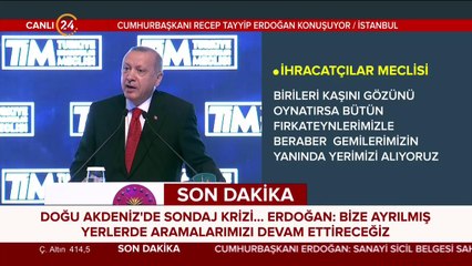 Başkan Erdoğan TİM Genel Kurulu'nda konuşuyor