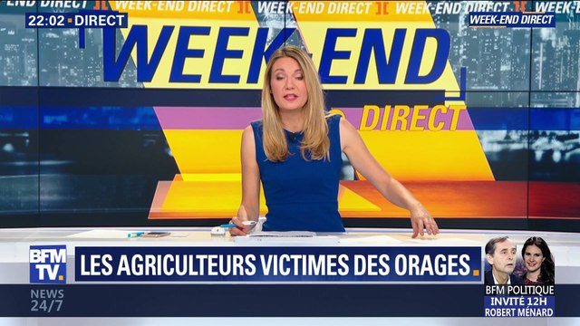 Les agriculteurs victimes des orages (1/2)