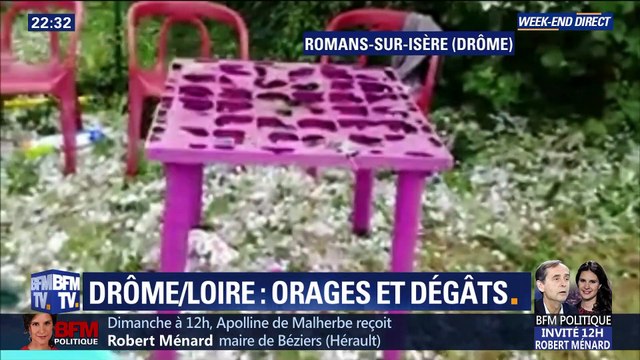Les agriculteurs victimes des orages (2/2)
