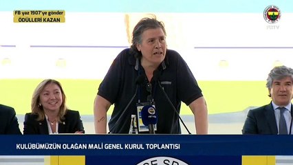 Fenerbahçe Genel Kurulu'nda Ekrem İmamoğlu sesleri