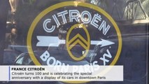 Citroën marks 100 years of innovation with public display in Paris