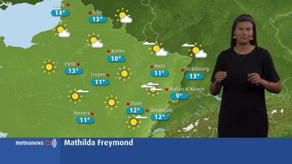 Le temps de ce lundi: chaud et ensoleillé