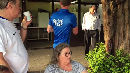 Allocution de gardien de but au repas du 03 juin 2019.