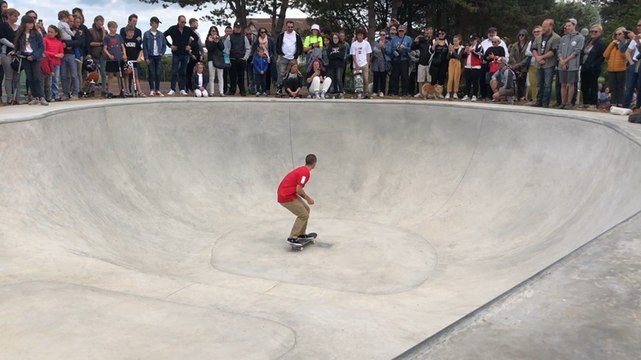 Le nouveau skate park inauguré