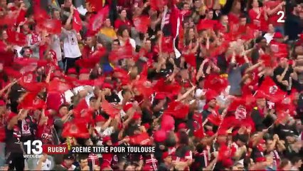 Rugby : vingtième titre de champion de France pour le Stade Toulousain