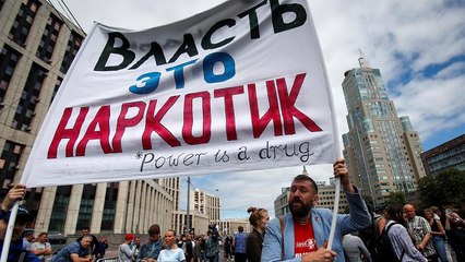 Download Video: В Москве прошёл митинг в защиту журналистов