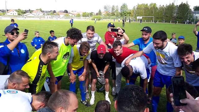 football : la joie de l'ES Avière qualifiée pour la finale de la coupe des Vosges