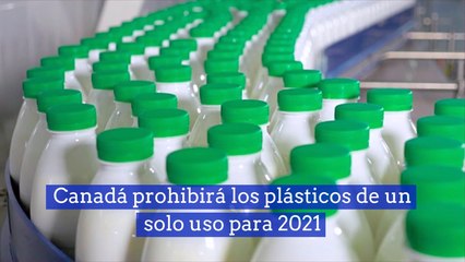 Canadá prohibirá los plásticos de un solo uso para 2021