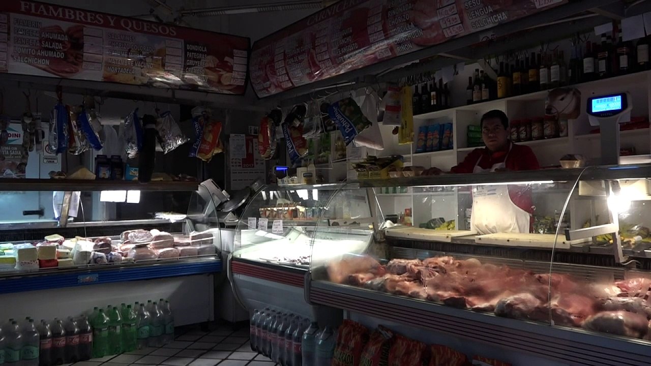 Argentina e Uruguai no escuro