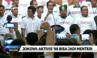 Jokowi: Aktivis '98 Bisa Jadi Menteri
