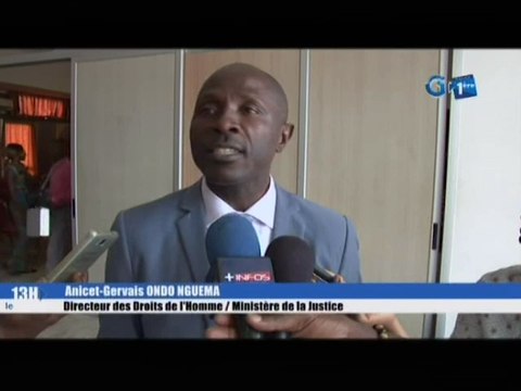 RTG/Rencontre à la chambre de commerce de Libreville entre la Direction Générale des Droits de l’Homme et les associations et autres ONG
