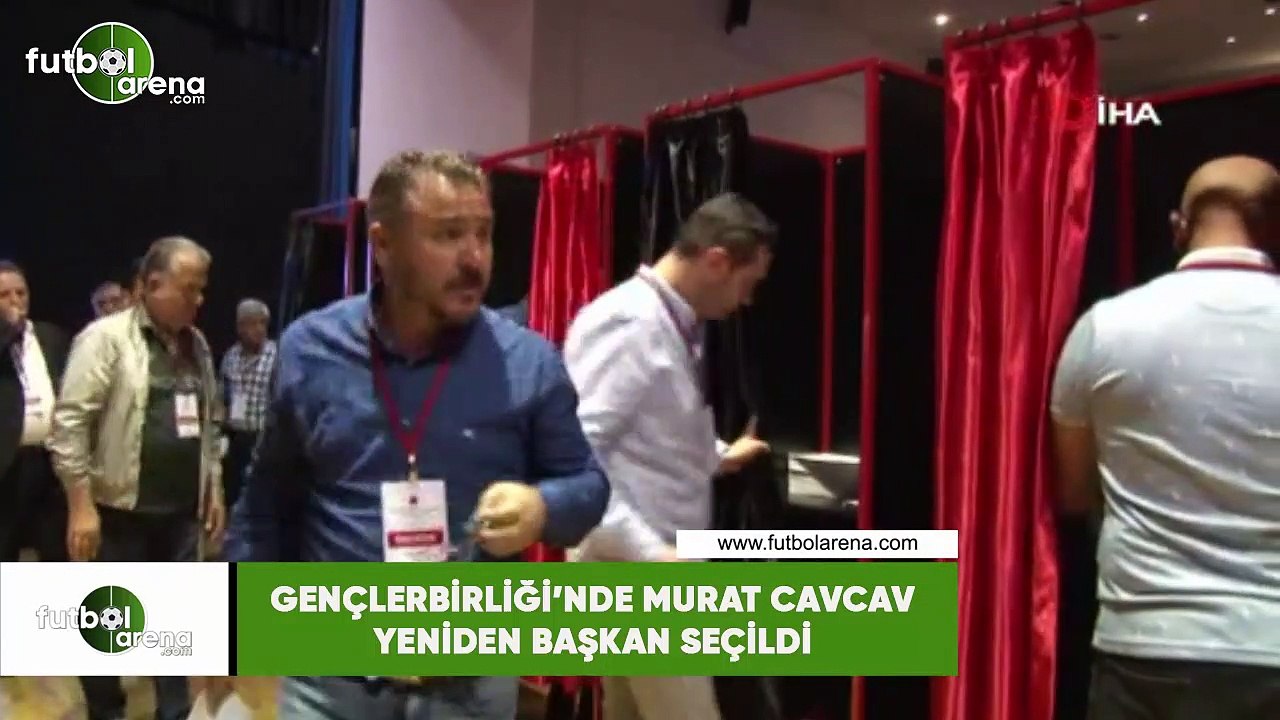 Gençlerbirliği'nde Murat Cavcav yeniden başkan seçildi