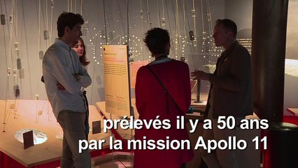 Mission Apollo: 50 ans après, Paris expose ses morceaux de lune