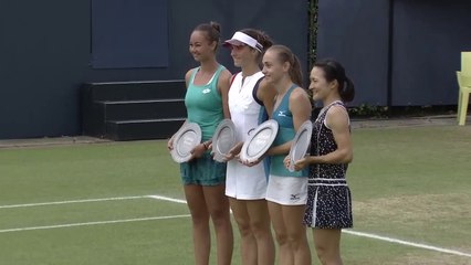 20190616 WTA s-Hertogenbosch Final Aoyama/Krunic 2-0 Kerkhove/ Schoofs - Set2 Full Match Replay