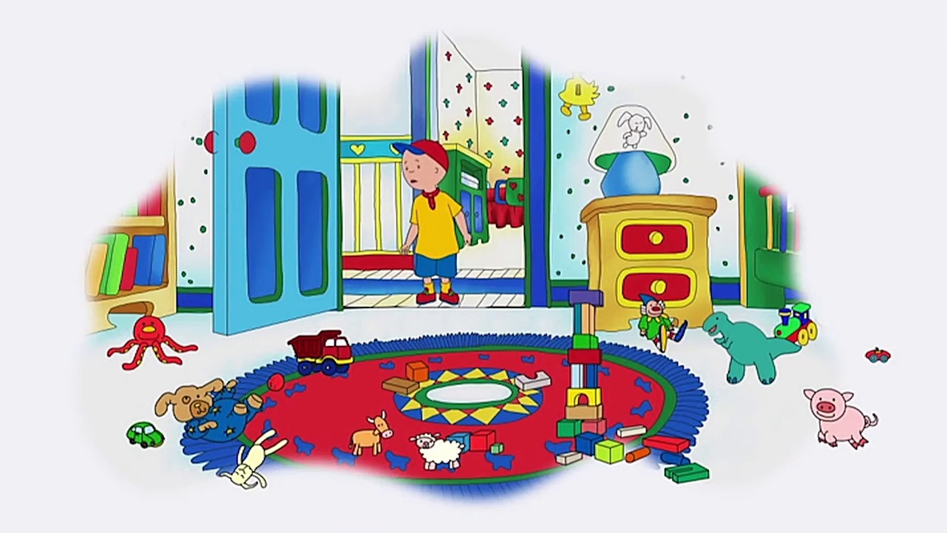 Caillou En Francais Caillou Doit Ranger Sa Chambre Dessin Anime Video Dailymotion