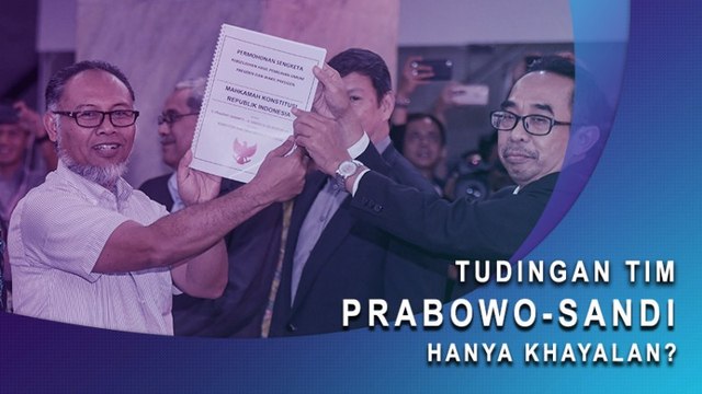 Tudingan Tim Prabowo-Sandi Hanya Khayalan?