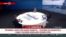 Binali Yıldırım-Ekrem İmamoğlu ortak canlı yayını