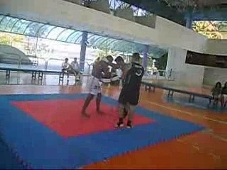 Exame para troca de praciat de Muay Thai
