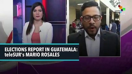 下载视频: Elections Report In Guatemala: TeleSUR's Mario Rosales