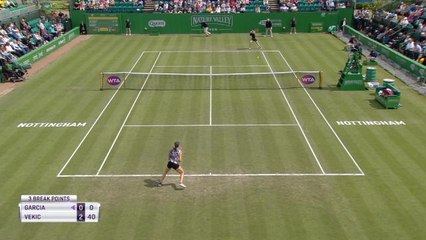 TENNIS: WTA: Nottingham - Premier titre de la saison pour Garcia !