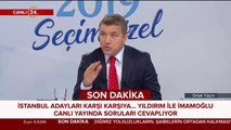 Binali Yıldırım-Ekrem İmamoğlu ortak canlı yayını