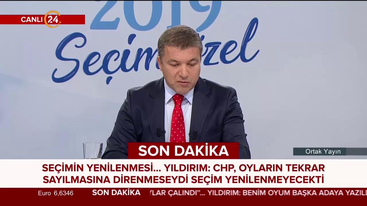 Binali Yıldırım-Ekrem İmamoğlu ortak canlı yayını