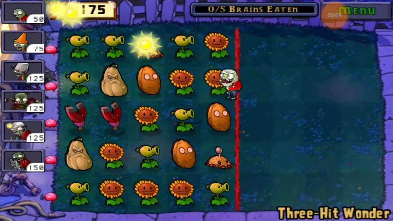Three Hit Wonder | Plants vs Zombies
