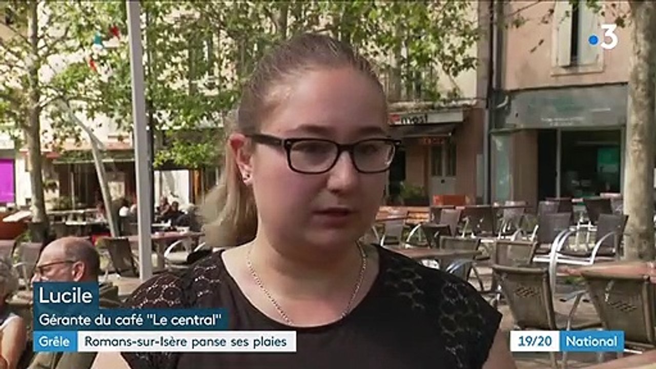 Drôme : la ville de Romans-sur-Isère particulièrement touchée par les orages de grêle