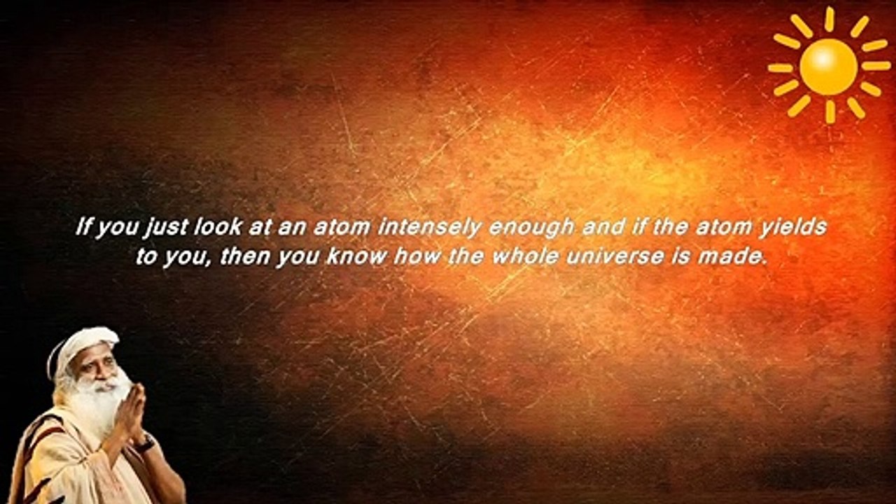 You Think You Can Fit the Whole Existence Into Your Head