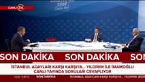 Binali Yıldırım-Ekrem İmamoğlu ortak canlı yayını