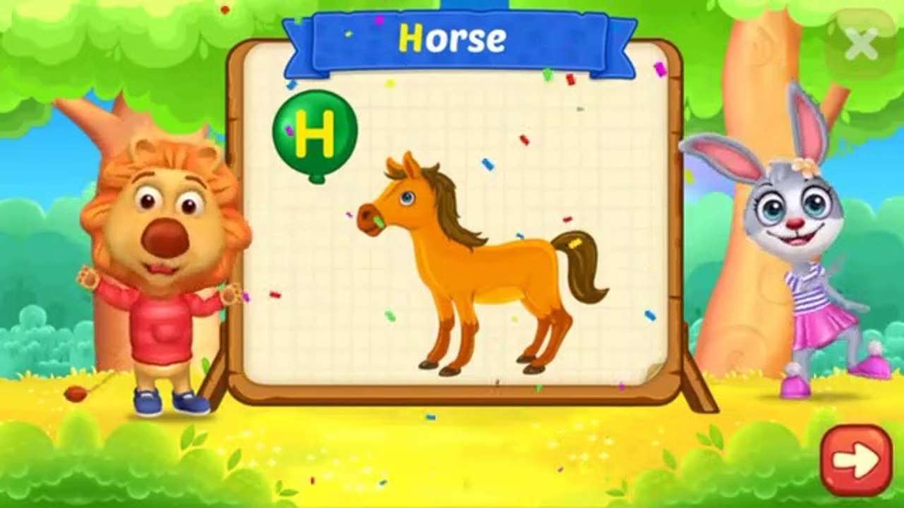 '' ABCD'' Finding Correct Letter --  A B C D Uppercase for kids