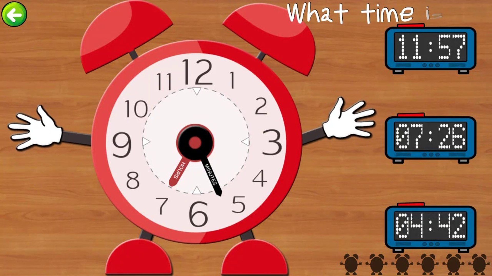 Telling Time For Children - Learning The Clock - video Dailymotion