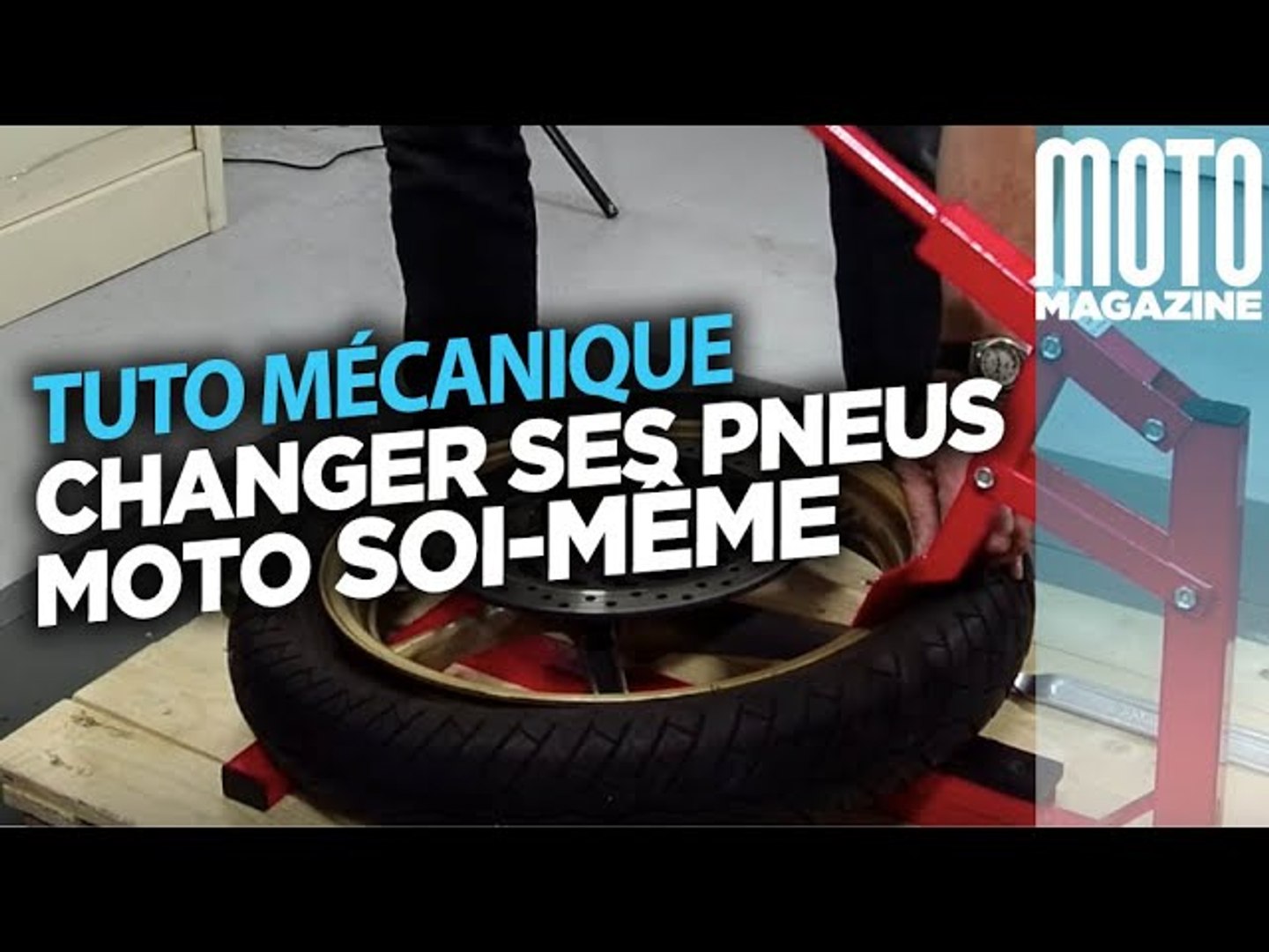Changer ses pneus moto - Tuto Moto Magazine - Vidéo Dailymotion