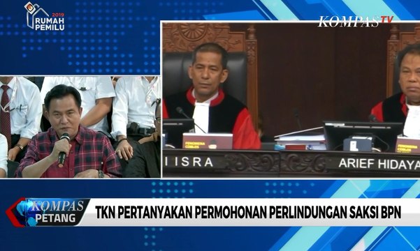 TKN Pertanyakan Permohonan Perlindungan Saksi BPN