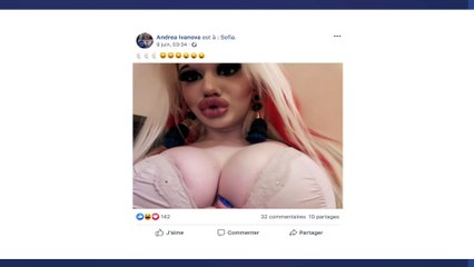 Ela não vai parar até se parecer com seu ídolo, a Barbie