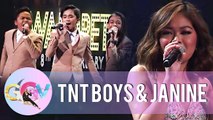 Janine and TNT Boys sing their rendition of LintiK | GGV