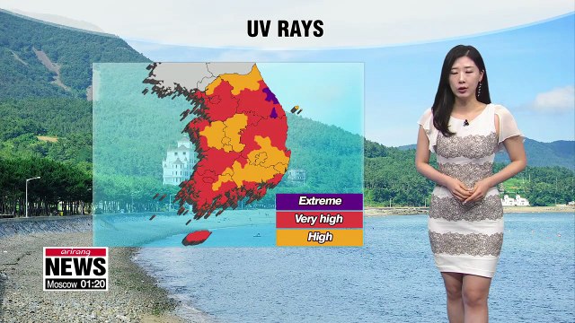 Getting sunnier with high UV rays 061719